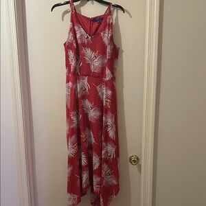 Apt. 9 Pink and White High Low Dress